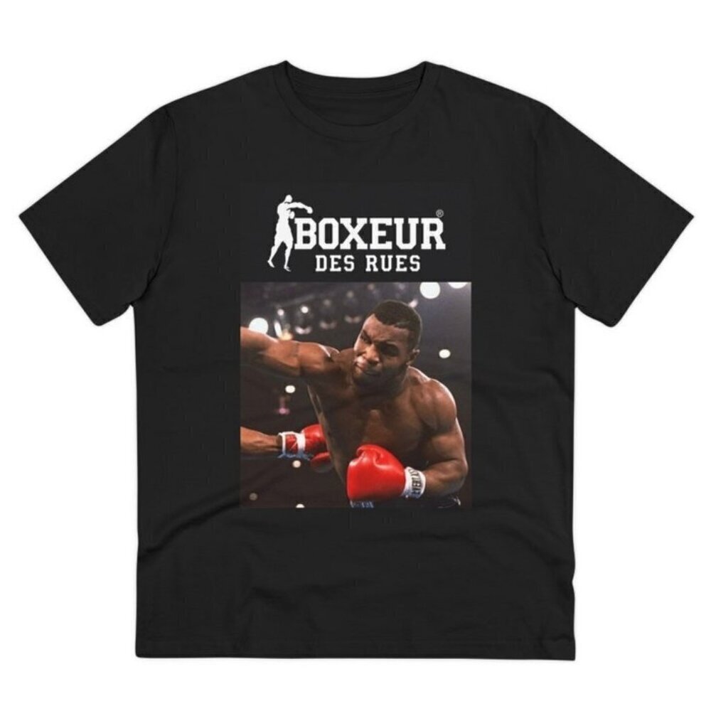 Boxer Des Rues Mike Tyson Street Fight Retro Boxing Graphic Classic T-Shirt